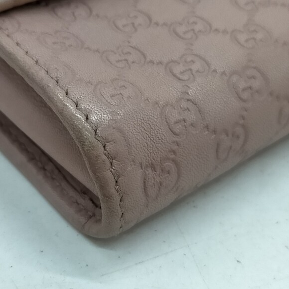 Gucci Long Wallet Pink Leather #193724G91 - Picture 9 of 9